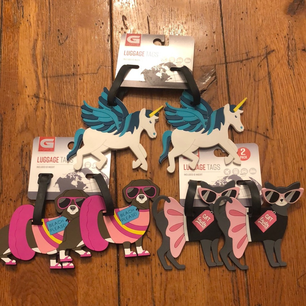 LUGGAGE TAGS - 3 SETS